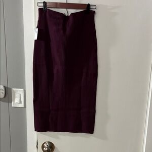 Old Navy Deep Purple Pencil Skirt